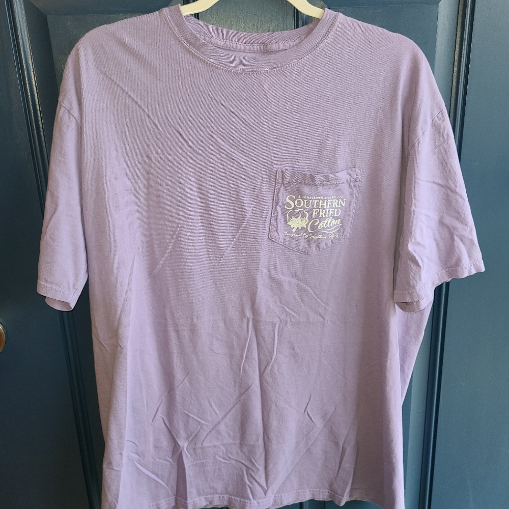Southern Fried Cotton Sunflower Tee